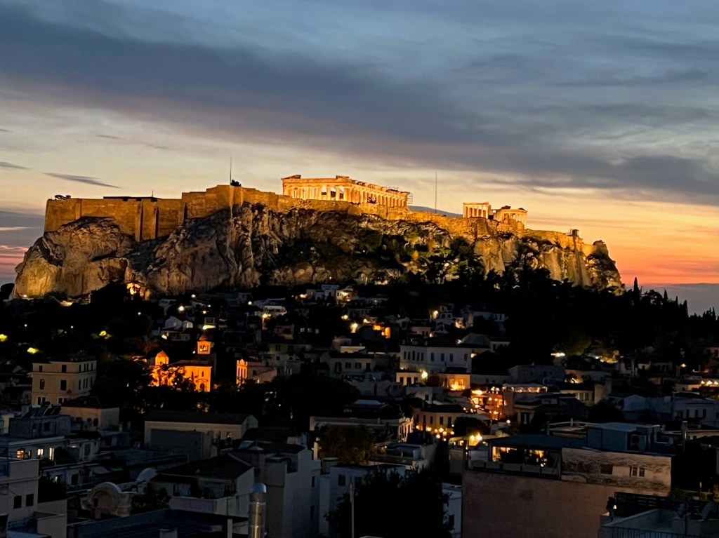 Under the gaze of the&nbsp;Acropolis